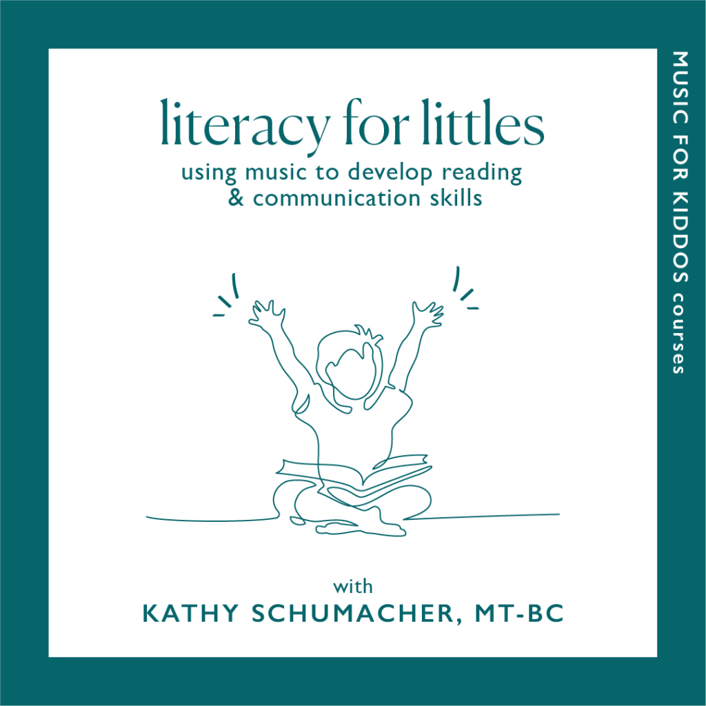 Music Therapy Course Literacy For Littles: Using Music to Teach Literacy And Communications Skills 