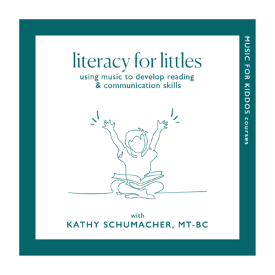 Tuneful Teaching Literacy for Littles New CMTE Course for Music Education Reading & Communication Skills Music for Kiddos Best CMTE Courses for Music Therapists Top Music Therapist Class